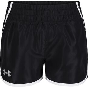 Under Armour Girls Ua Glitched Leopard Fly by Short