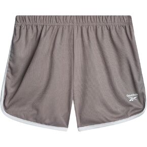 Reebok Girls Athletic Shorts - Active Performance Lightweight Mesh Dolphin Shorts for Running Workout Soccer Gym (Size: 7-12)