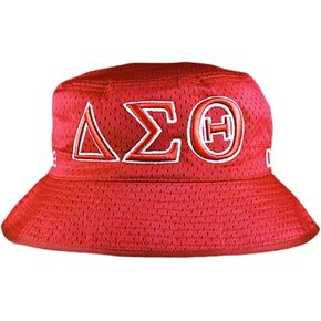 Delta Sigma Theta Sorority Diva Bucket Hat Red