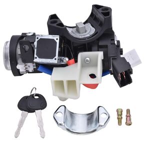 81905-F2230 Ignition Lock Switch Cylinder Housing Assembly Fits for 2017-2020 Hyundai Elan-tra, Ignition Switch Housing Kit with 2 Keys, Replaces 81905 F2230, 81905F2230, 81905 F2230