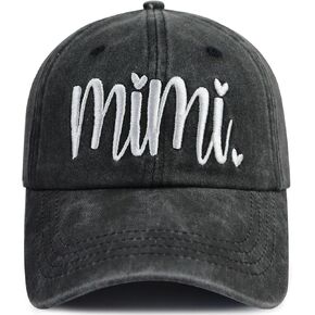 Mimi Gifts for Women Grandma, Funny Embroidered Grandmother Baseball Cap