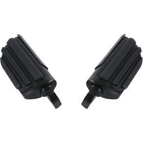 Matte Black Male Mount Lion Paw Footrests Footpegs Fit for Motorycle Harley Touring Glide in Kuwait