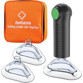 FSA HSA جهاز إنقاذ الاختناق ، جهاز خانق مضاد للطفل والبالغين ، جهاز شفط مجرى الهواء ANGEER EASYPUMPVAC ، مجموعة الإسعافات الأولية للأطفال والبالغين - مجموعة المنزل