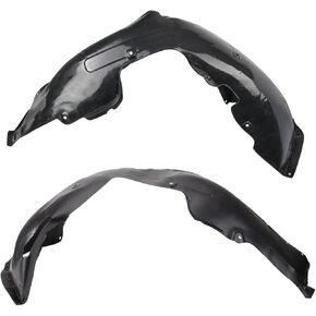 TRQ Front Inner Fender Liner Set Compatible with 2017-2018 Hyundai Elantra HY1248158 HY1248159 HY1249158 HY1249159