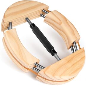 4 Way Hat Stretcher Wood Expander Fitted Size 7 1/2 to 10 5/8 Heavy Duty Hats Extender for Fedora Cowboy Hats