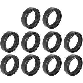 F FIERCE CYCLE 10pcs 30mm x 40.5mm x 10.5mm Motorcycle Front Fork Shock Oil Seal for GS125