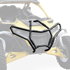 Front Bumper for Can Am Maverick R, Heavy Duty UV-Resistant Powder Coating Brushguard Protector Bar for Can-Am Maverick R X RS 2024+ Models Accessories, Replace #715010071