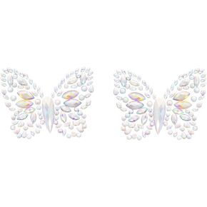 Leg Avenue Chrysallis Adhesive Glow in The Dark Nipple Jewels Sticker