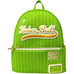 Loungefly Disney Peter Pan Team Tinker Bell Jersey Mini Backpack