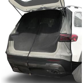 Car Tailgate Mesh Screen 59"x67.7" Cars Camping Tailgate Net Breathable Mosquito Screen Magnetic Mesh Tent for SUV MPV Car Camping Essentials
