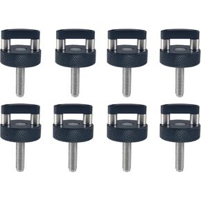 DEWHEL Hard Top Quick Removal Fastener Thumb Screw W/D Ring Compatible with Ford Bronco 2 & 4 Door 2021+
