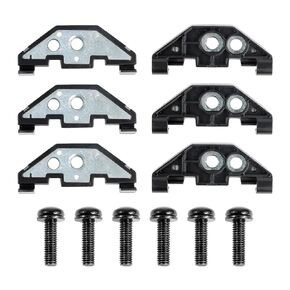 Hard Top Retainer Nut with Clip for Jeep Wrangler JK JKU 2007-2018，Hardtop Mounting Bolt and Retainer Nut Handware Kit, OE: 55397093AC