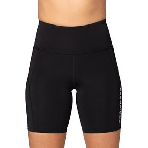 Women's High/Mid Waist Compression Shorts. Workout, Running, Bike, Yoga w.Small Credit Card Pocket. Leg Grip