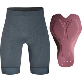شورتات ركوب الدراجات Ykywbike للنساء 4D شورت الدراجة المبطنة للمرأة نساء السيطرة على راكب الدراجة النارية القصير في صالة الألعاب الرياضية بتجريب قصيرة