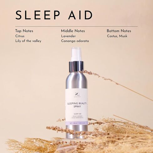 Pillow Ritual Aromatic, Calming and Relaxing Pillow Mist, Linen and Fabric Spray, Infused with Natural Essential Oils 4.05 oz in Kuwait