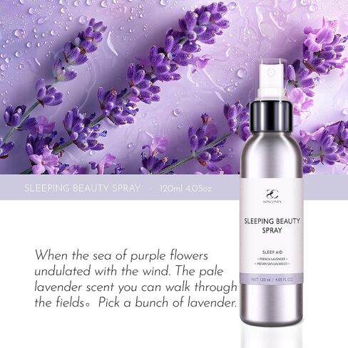 Pillow Ritual Aromatic, Calming and Relaxing Pillow Mist, Linen and Fabric Spray, Infused with Natural Essential Oils 4.05 oz in Kuwait
