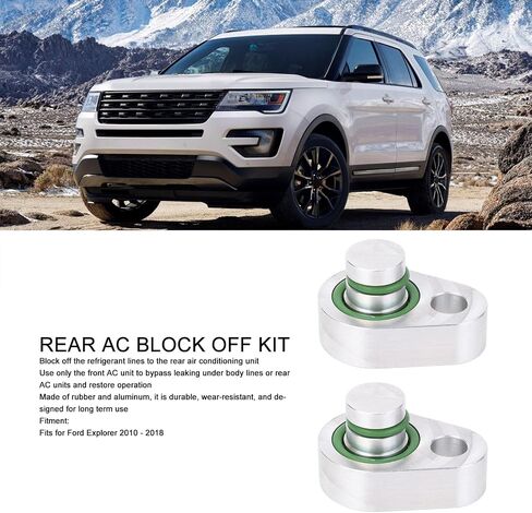 كتلة AC الخلفية OFF KIT RUBBER Aluminium AC CLININININATION CANFACT in Kuwait