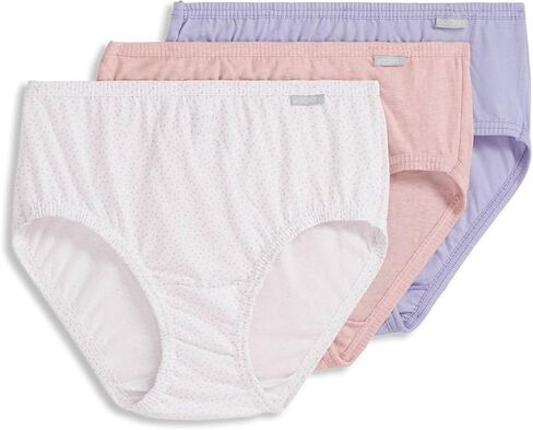 Jockey Women's Underwear Elance Hipster - 3 Pack, Light, 6 in Saudi Arabia