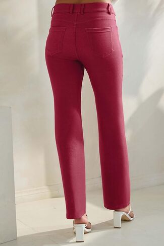 غزير الإنتاج الصحة جان جين الدنيم تبدو jeggings مستقيمة الساق العديد من الألوان سروال سروال S-xxxl in Kuwait