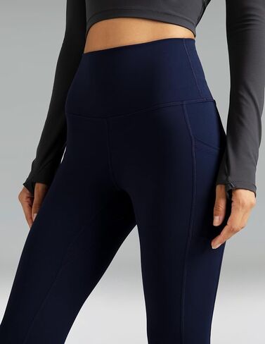 Colorfulkoala Women's High Waisted Leggings 28" Inseam Full Length Workout Yoga Pants with Pockets in Saudi Arabia
