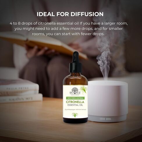 Peppermint Essential Oil - Huge 4 Fl Oz - 100% Pure and Natural - Premium Grade with Glass Dropper - Undiluted, Aromatherapy, Diffusers, Essential Oil for Skin, Hair Care, Candle Making in Saudi Arabia