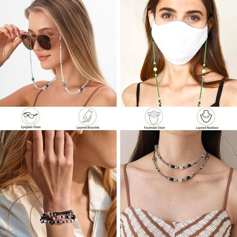 سلسلة نظارات للنساء سلاسل نظارات النظارات للنساء حاملي نظارات العين المخرمة حول الرقبة in Kuwait