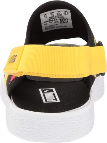 PUMA Unisex-Child Shoes Light-Flex Summer Fruitmates Sandal, Black-Freesia, 3 US Little Kid in Saudi Arabia