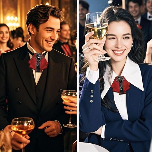Bow Ties for Men Women, Pre-tied Bow Tie Crystal Rhinestone Bowties Men Women Wedding Party Banquet Prom Daily Work in Kuwait