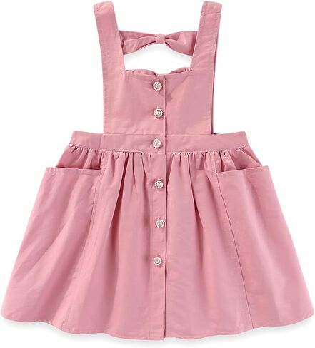 Peacolate 4-8T Summer Little Girls 2pcs Clothing Set T Shirt and Denim Skirt in Saudi Arabia