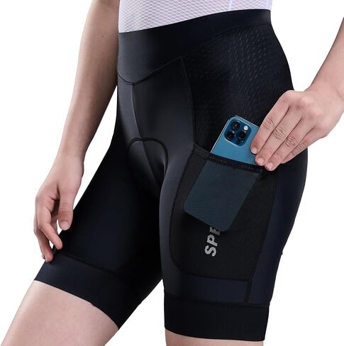 Women’s Bike Shorts 4D Padded Cycling Bicycle Road Biking Mountain Riding UPF 50+ Cycle Shorts in Saudi Arabia
