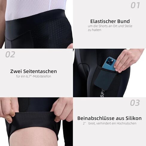 Women’s Bike Shorts 4D Padded Cycling Bicycle Road Biking Mountain Riding UPF 50+ Cycle Shorts in Saudi Arabia