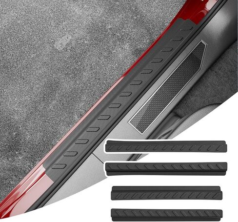 Exterior Door Sill Protector Compatible with 2019-2025 Chevy Silverado GMC Sierra 1500 Door Sill Guard Replacement for 2019-2025 Chevy Silverado Accessories in Kuwait