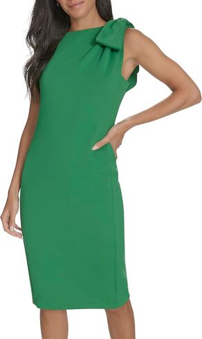 Calvin Klein Women's Sheath Event Party Knee Length Dress in Saudi Arabia