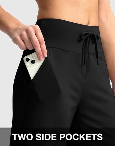 G Gradual Women's Bermuda Shorts with Pockets 11" Knee Length Stretch Comfy Drawstring Long Shorts for Women Summer Walking in Saudi Arabia
