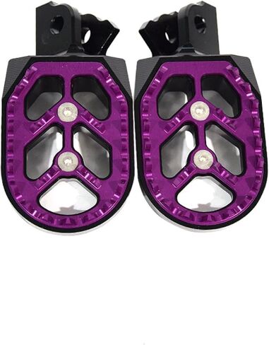 أوتاد قدم الدراجة الترابية لبرون لايت Bee X S Segway X160 x260 ، جميع الدواسات على مساحة القدم من ألومنيوم ، ومسافر ركاب الدراجات النارية المضادة للانزلاق ، وقطع غيار استبدال Sur Ron ، وملحقات Suron المعدلة ، والأرجواني in Kuwait