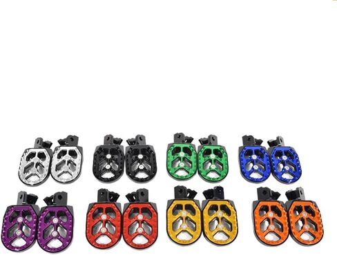 أوتاد قدم الدراجة الترابية لبرون لايت Bee X S Segway X160 x260 ، جميع الدواسات على مساحة القدم من ألومنيوم ، ومسافر ركاب الدراجات النارية المضادة للانزلاق ، وقطع غيار استبدال Sur Ron ، وملحقات Suron المعدلة ، والأرجواني in Kuwait