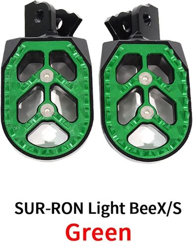أوتاد قدم الدراجة الترابية لبرون لايت Bee X S Segway X160 x260 ، جميع الدواسات على مساحة القدم من ألومنيوم ، ومسافر ركاب الدراجات النارية المضادة للانزلاق ، وقطع غيار استبدال Sur Ron ، وملحقات Suron المعدلة ، والأرجواني in Kuwait