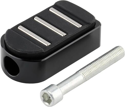 Heel Toe Shifter Peg Streamliner Shift Peg for Harley Touring Road King Street Glide Road Glides Sportster 883 1200 Dyna Street Bob Softail Fatboy Breakout FL (Black) in Kuwait