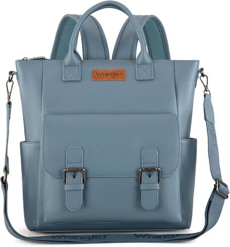 Montana West Wrangler Backpack Purse Medium Fashion Backpack for Women with Removable Crossbody Shoulder Strap for Travel Work in Kuwait