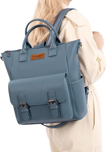 Montana West Wrangler Backpack Purse Medium Fashion Backpack for Women with Removable Crossbody Shoulder Strap for Travel Work in Kuwait