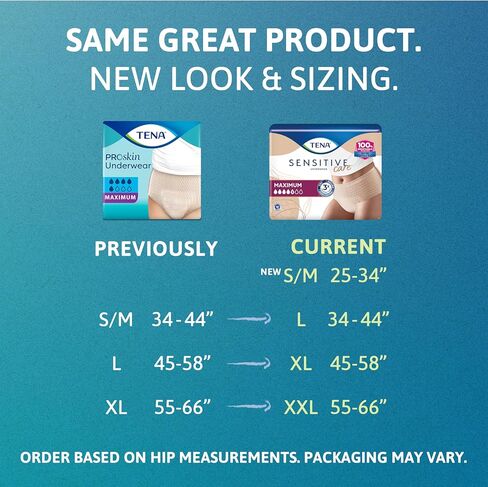 TENA Incontinence Underwear for Women, Maximum Absorbency, ProSkin - Large - 72 Count in Saudi Arabia