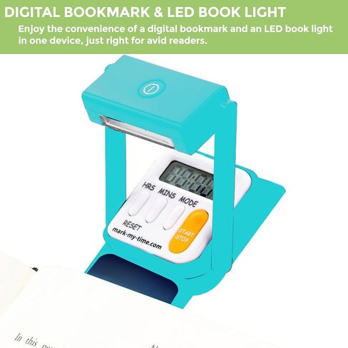 Mark-My-Time 3D Pink Camouflage Digital Bookmark with Reading Light in Saudi Arabia