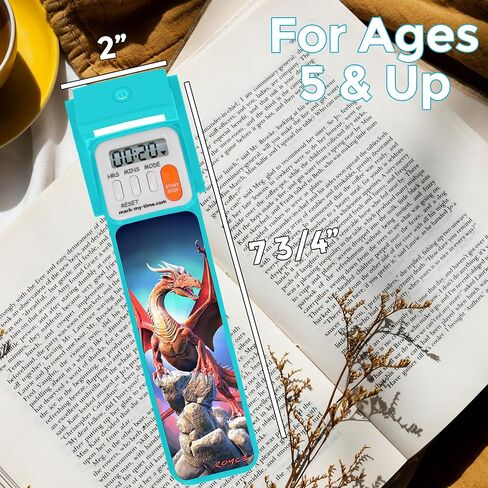 Mark-My-Time 3D Pink Camouflage Digital Bookmark with Reading Light in Saudi Arabia