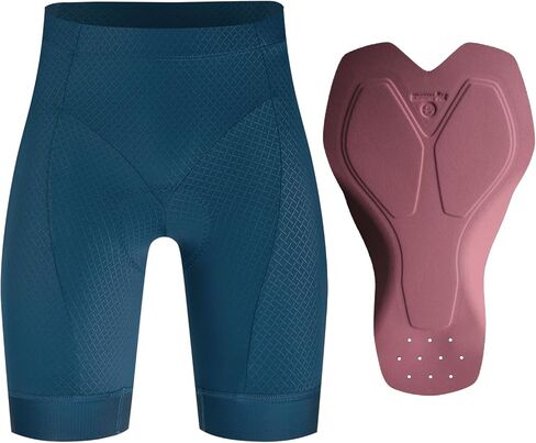 YKYWBIKE Cycling Shorts for Women 4D Padded Bike Shorts Women Tummy Control Biker Short High Waisted Gym Workout Biking Short in Kuwait