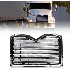 يتناسب إطار الشبكة الأمامية Chrome لـ 2002-2016 Mack Vision Truck مع شاشة الأخطاء