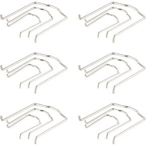 Radiator Hose Retaining Spring horse shoe clip clamp，Radiator Hose Clip 154 23 Compatible With BMW E39 E38 E60 E90 745Li X5 E46 325i 328i M3 540i 740iL 740i(set of 6)