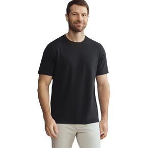 Rhone Men Origin Performance Tee-Altrasoft Cotton Blend Flend ، T-Shirt خفيفة الوزن ، رطوبة ، مضادة