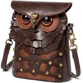 Renaissance Messenger Bag, Medieval Steampunk Goth Messenger Satchel Bag, Pirate Coin Small Pouch for Ren Faire