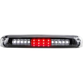 مصباح البضائع الضوئي الثالث الفرامل الملائم لشيفروليه سيلفرادو/GMC Sierra 1500-3500 HD 1999-2006 ، لشيفروليه سيلفرادو/GMC Sierra 1500-3500 HD Classic 2007 (عدسة دخان الإسكان الأسود)