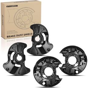 A-Premium Front & Rear Side Brake Dust Shield Compatible with Select Mercedes-Benz Models - C230, C240, C280, C32 AMG, C320, C350, C55 AMG, CLK320, CLK350, CLK550, CLK55 AMG, CLK550, SLK280-4-PC Set